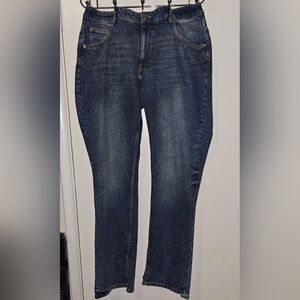 H&M Divided Blue Jeans Women’s Size 12 –H&M Dark Blue Straight Leg Women's Jeans